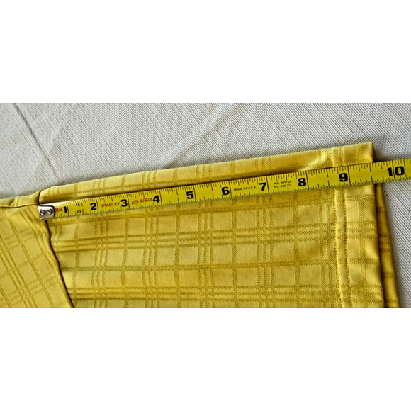 Adidas Golf Men's Yellow ClimaCool Polo Shirt - Size Large - Picture 7 of 9